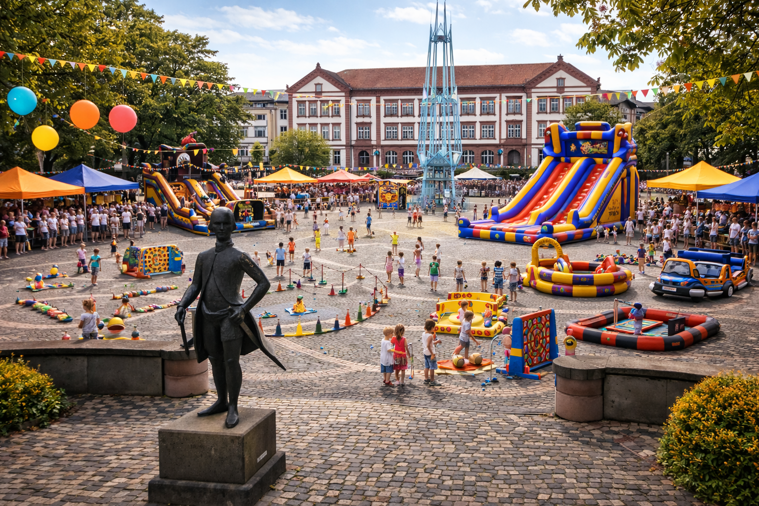 Kinderspieltag | KI generiert