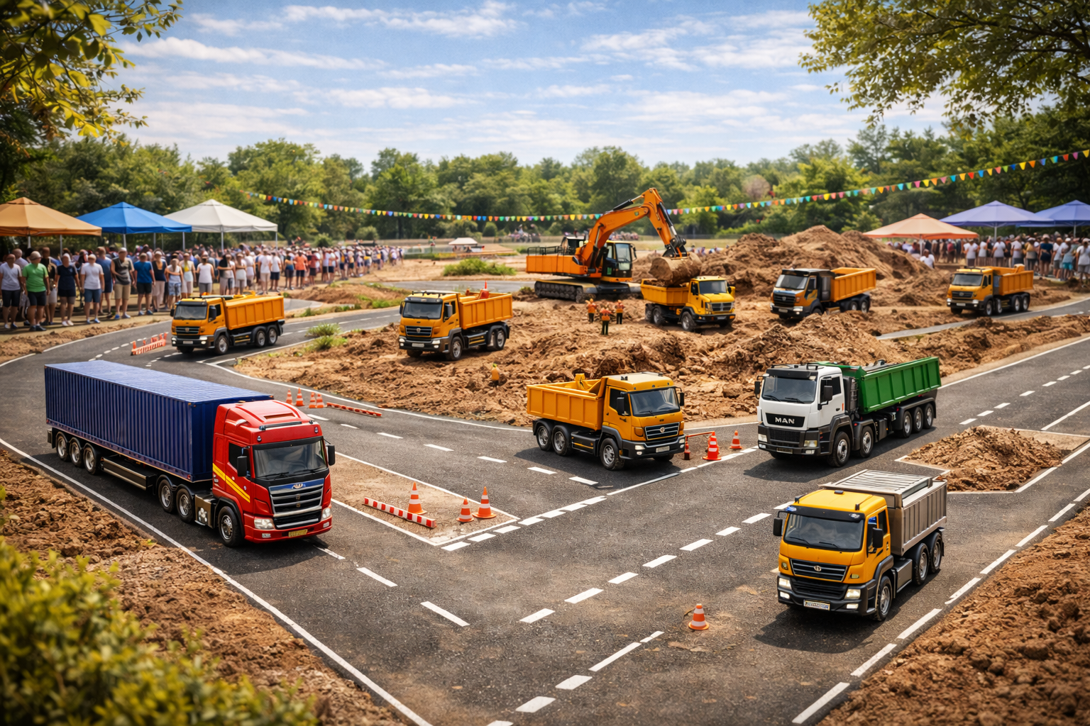 Sommerfahrtage | KI-generiert
